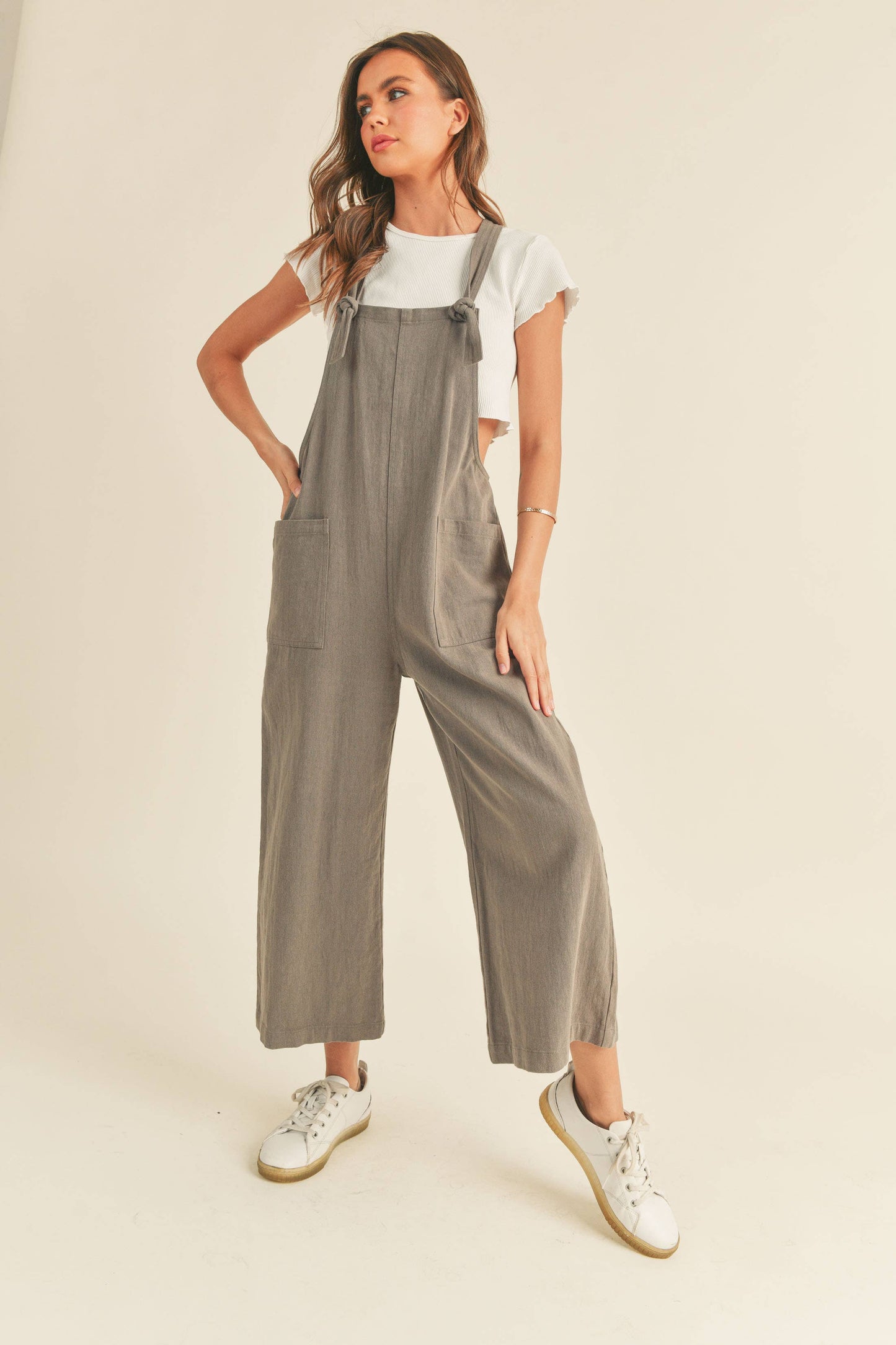 Washed Cotton Jumpsuit