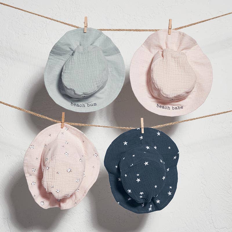 Bucket Hat - Beach Babe: 6-12 mo