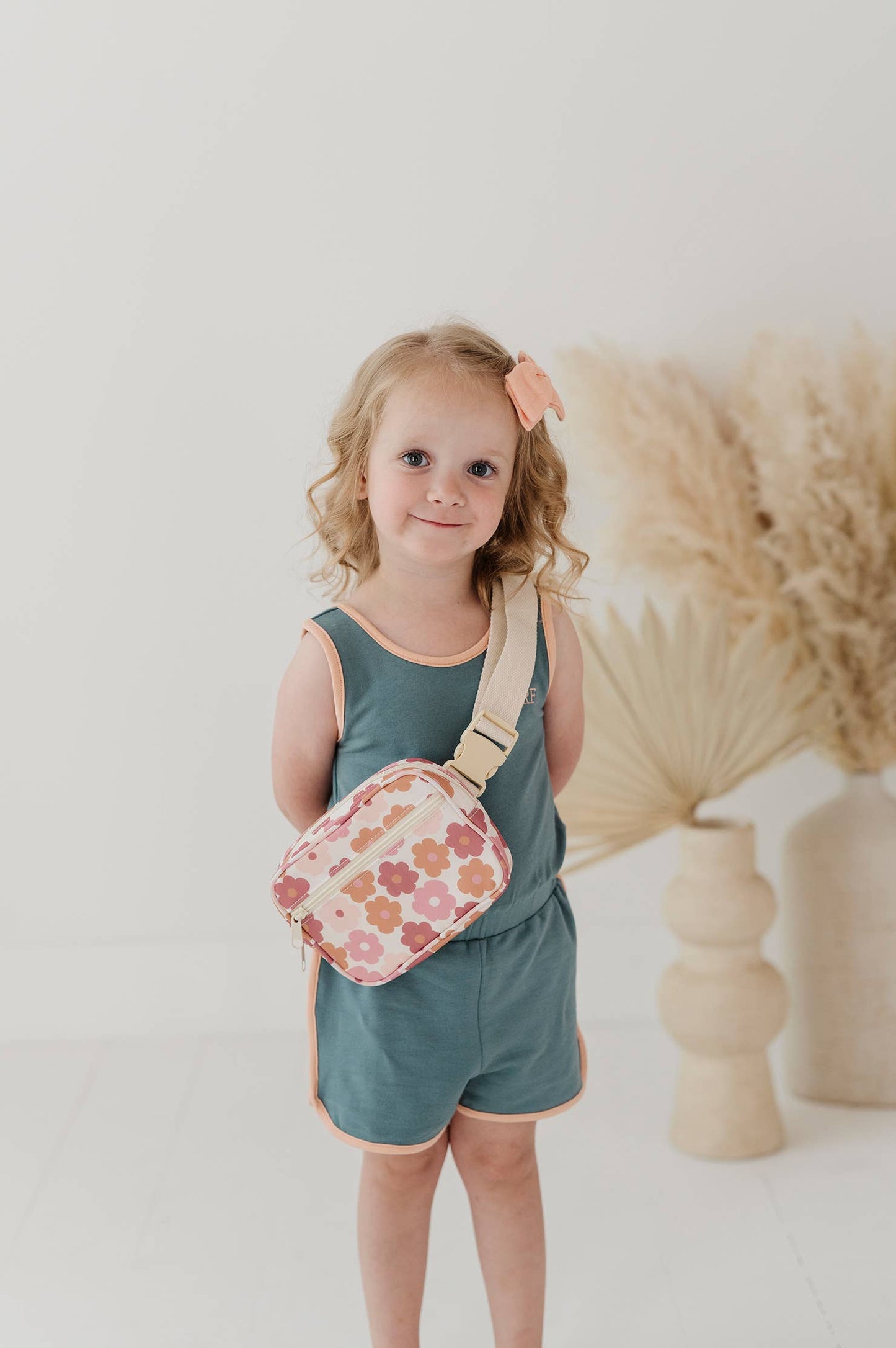 NEW! Mini Belt Bag in Pink Lemonade Checkered
