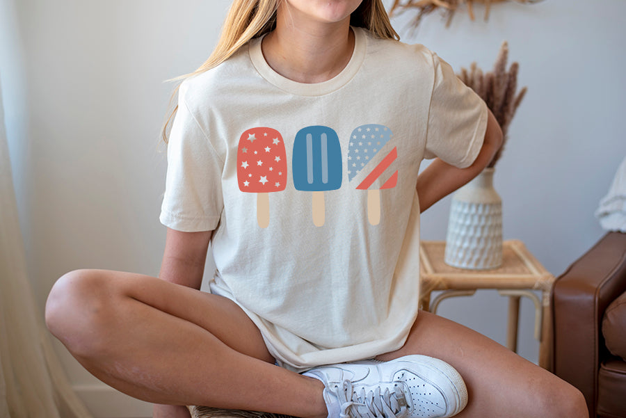“Patriotic Pops” Tee