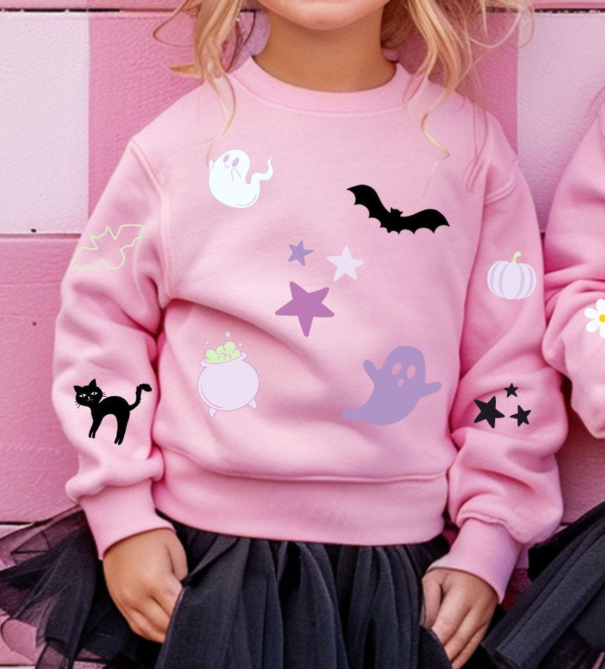 NEW! Halloween Tattoos Toddler Fleece