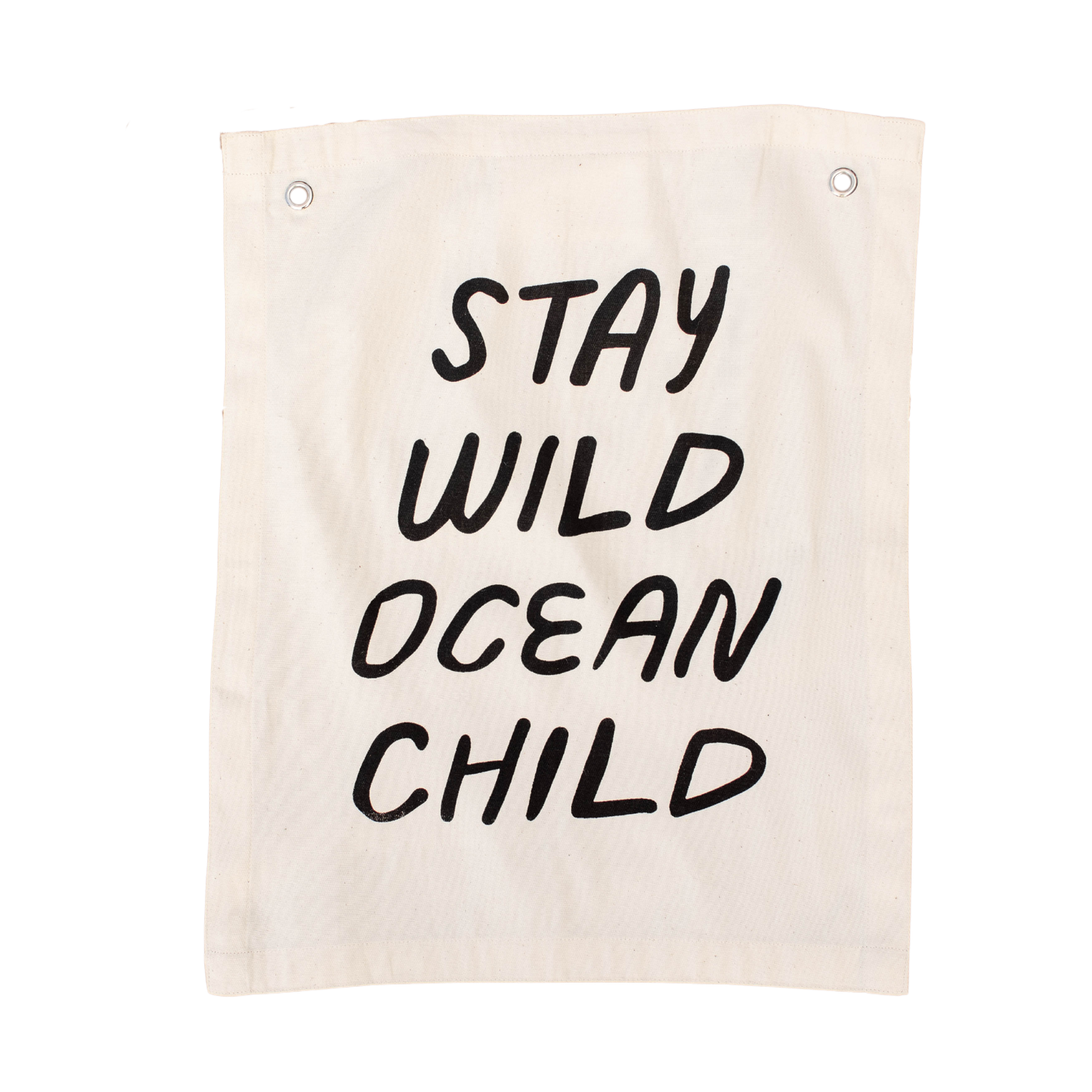 Stay wild ocean child banner