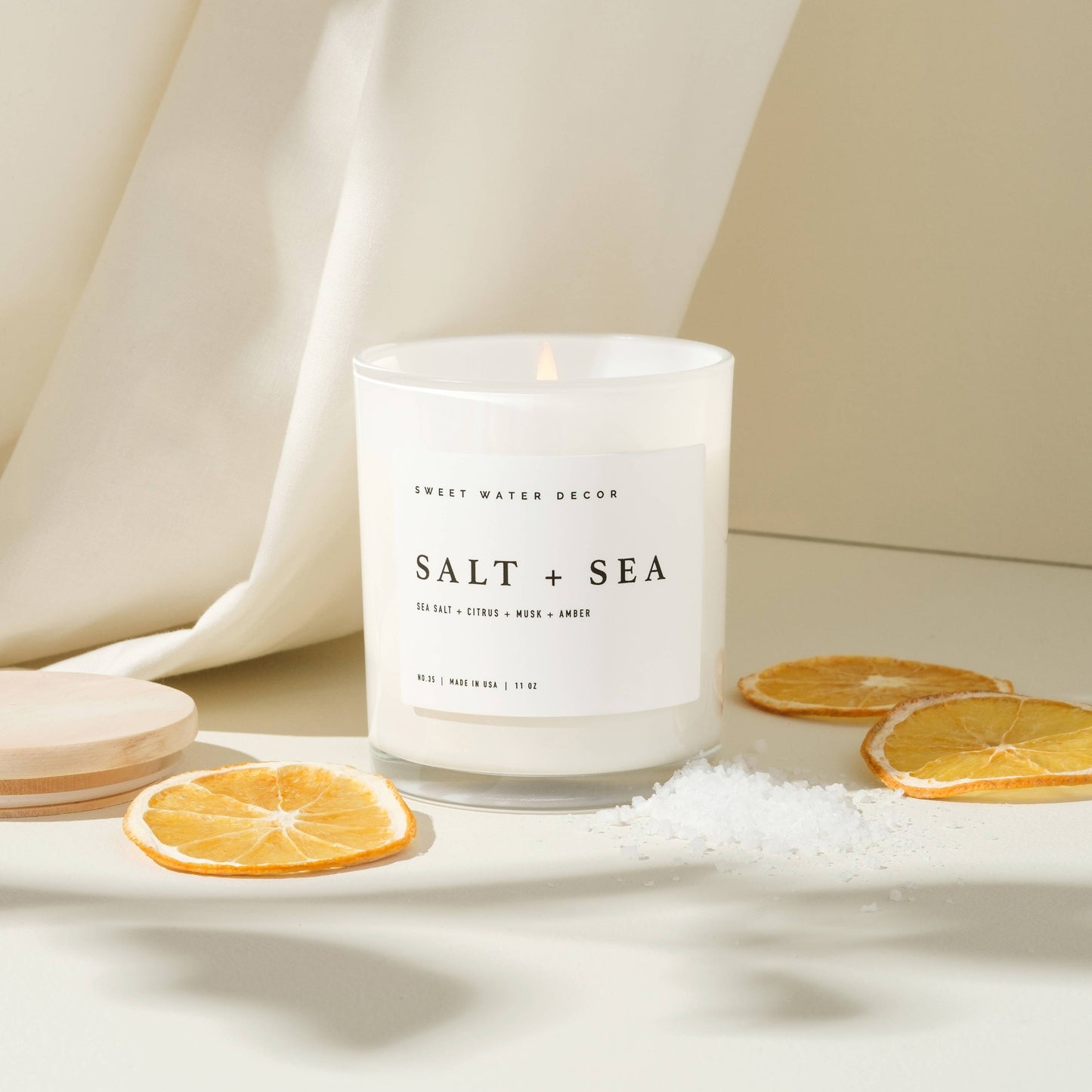 BEST SELLER* Salt and Sea 11 oz Soy Candle