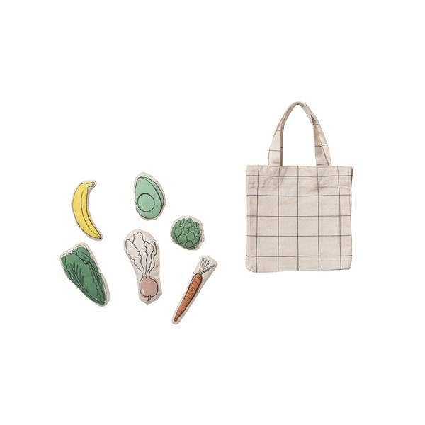 Farmer's Market Canvas Tote Toy