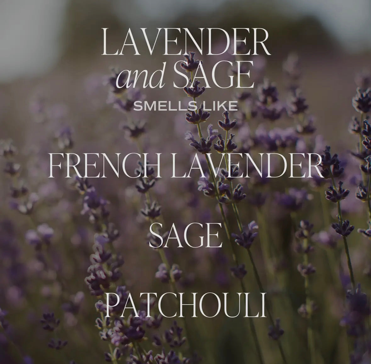 Lavender and Sage 11oz Soy Candle