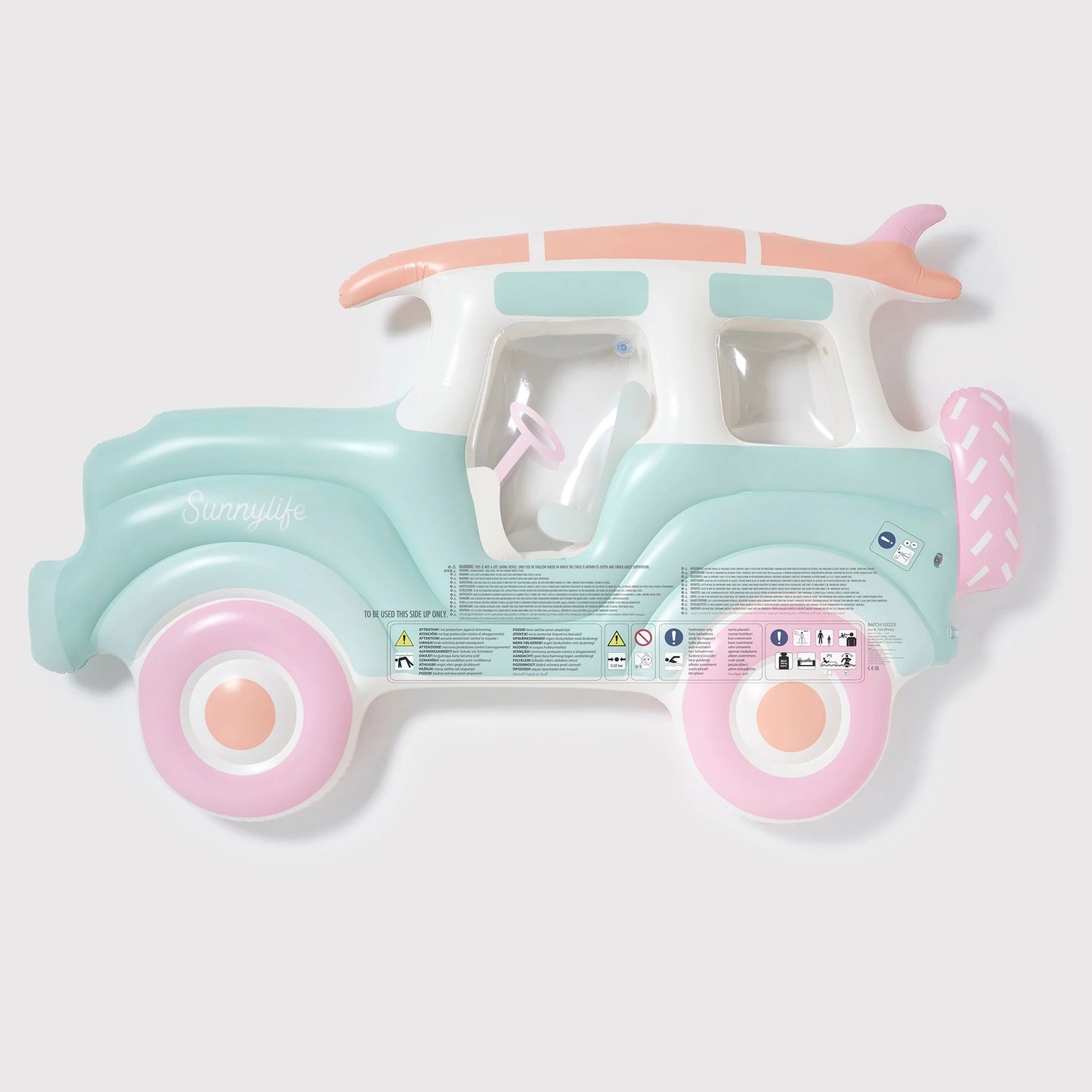 NEW! Luxe Lie-On Float Beach Buggy Multi