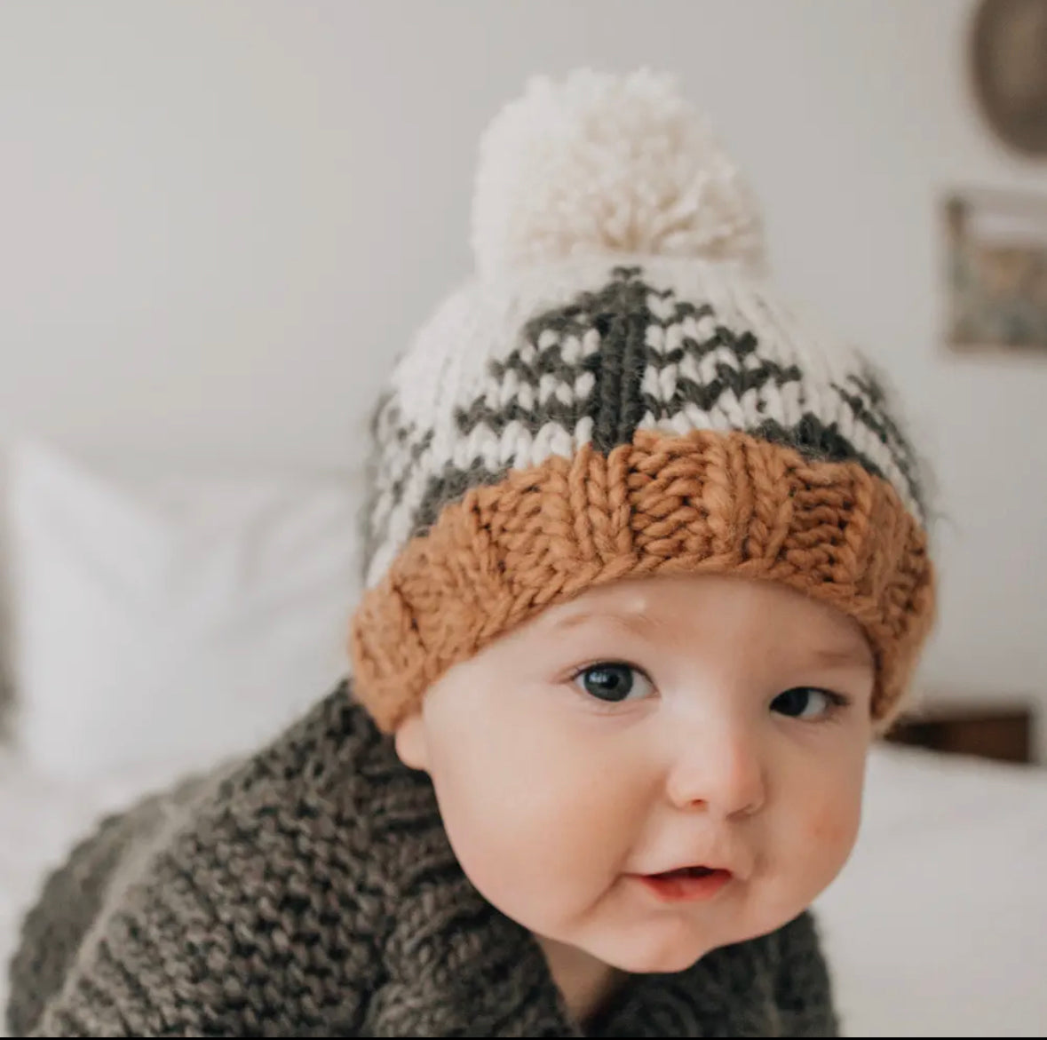 Forest Knit Little Babe Beanie