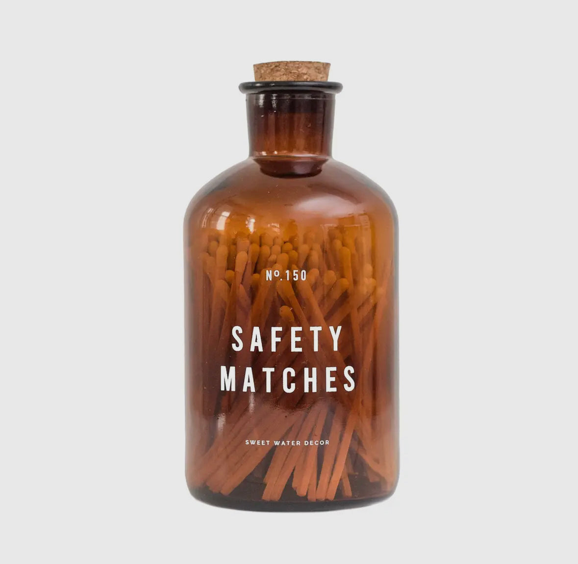 Apothecary Jar with Safety Matches