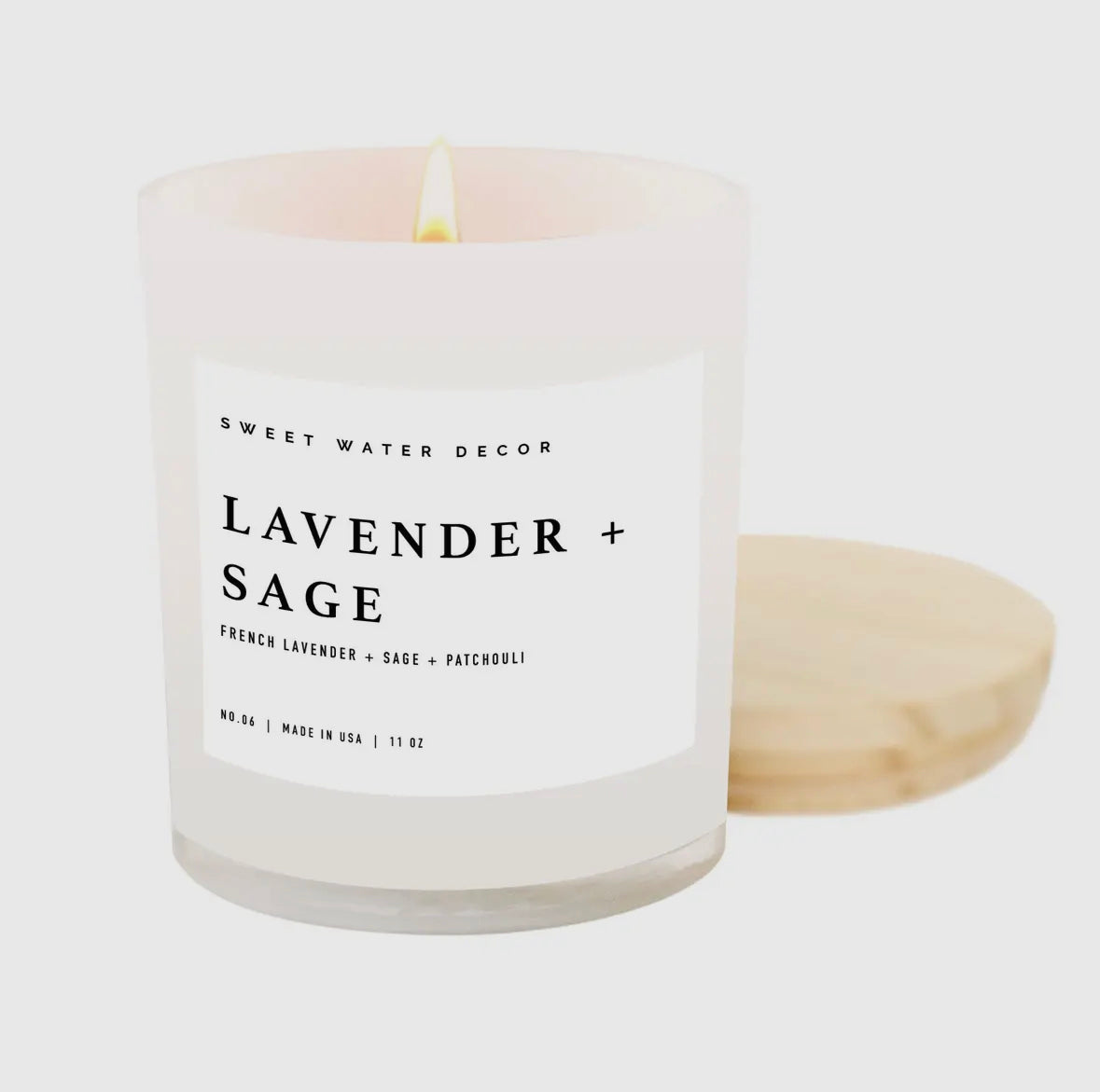 Lavender and Sage 11oz Soy Candle