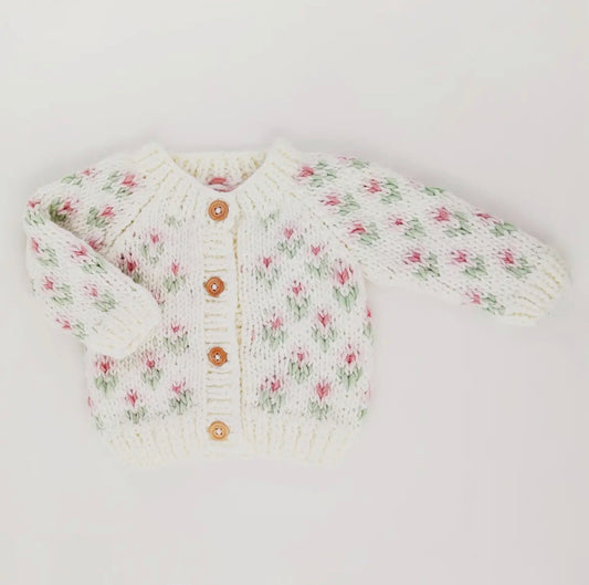 Blush Blooms Little Babe Cardigan