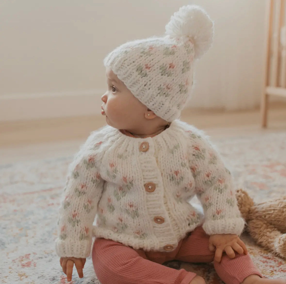 Blush Blooms Little Babe Cardigan