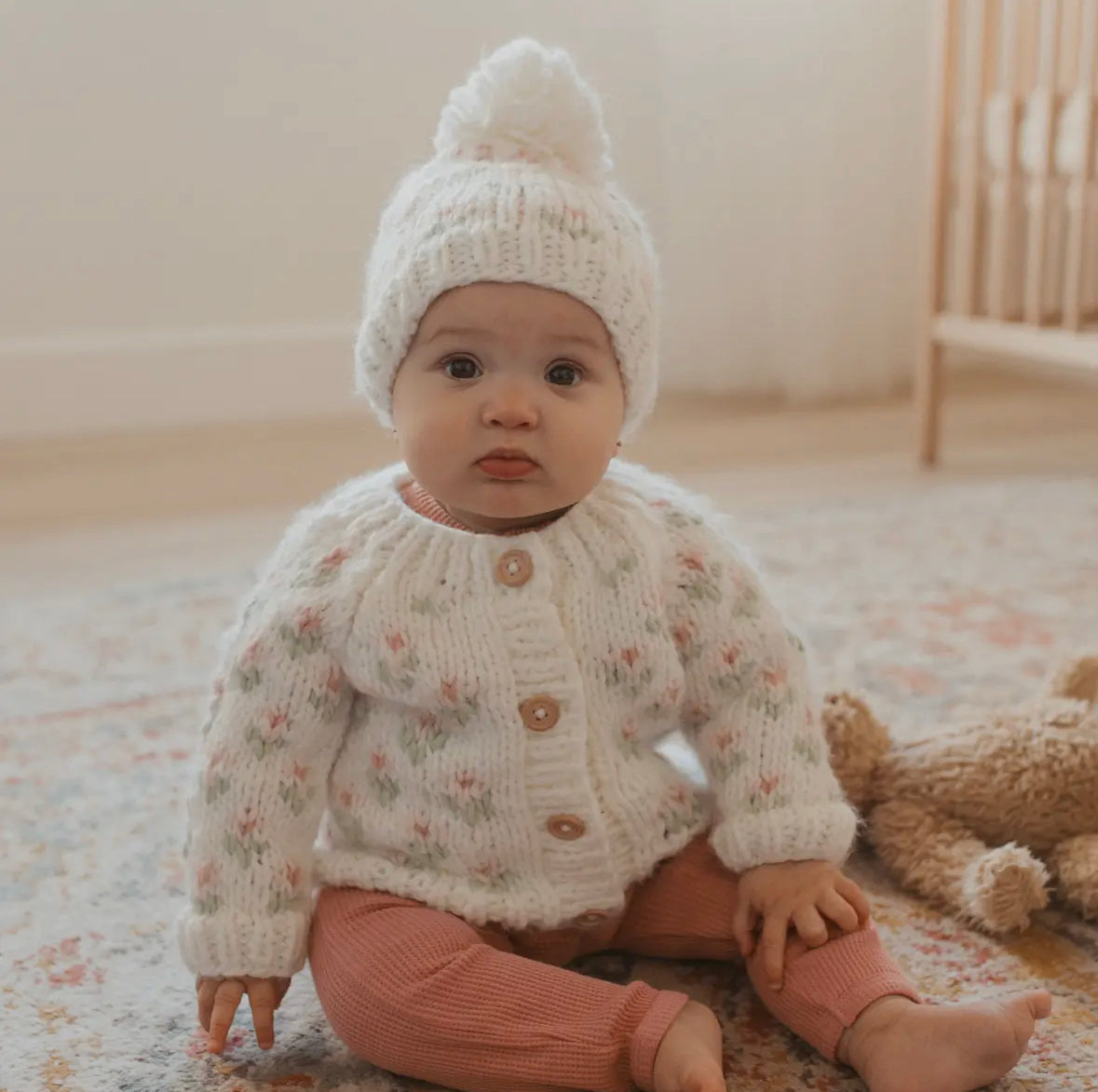 Blush Blooms Little Babe Cardigan