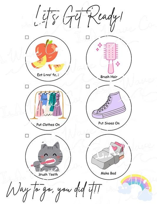 Digital Daily Task Checkoff List