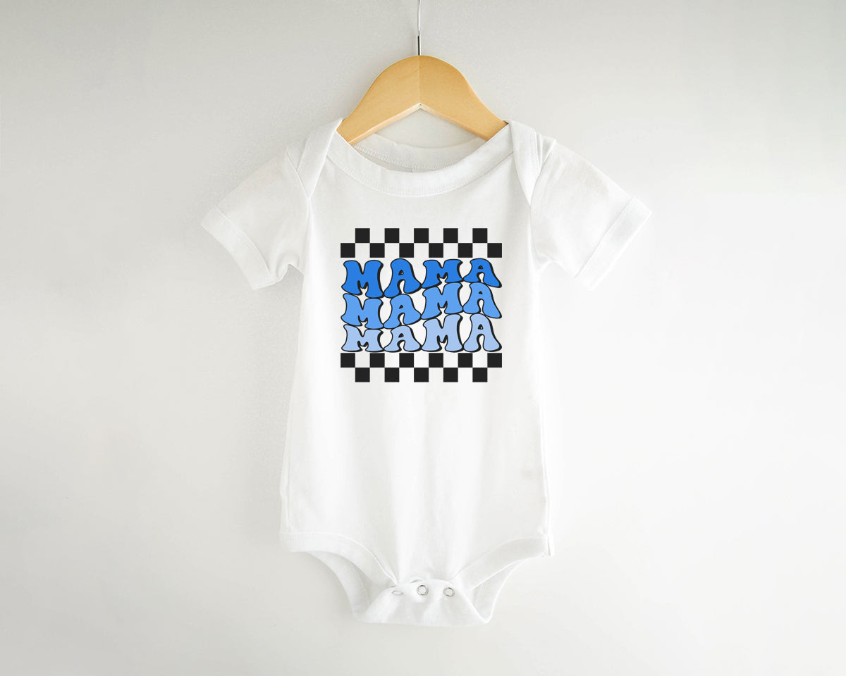 "MAMA" Checkered Toddler and Youth Tees