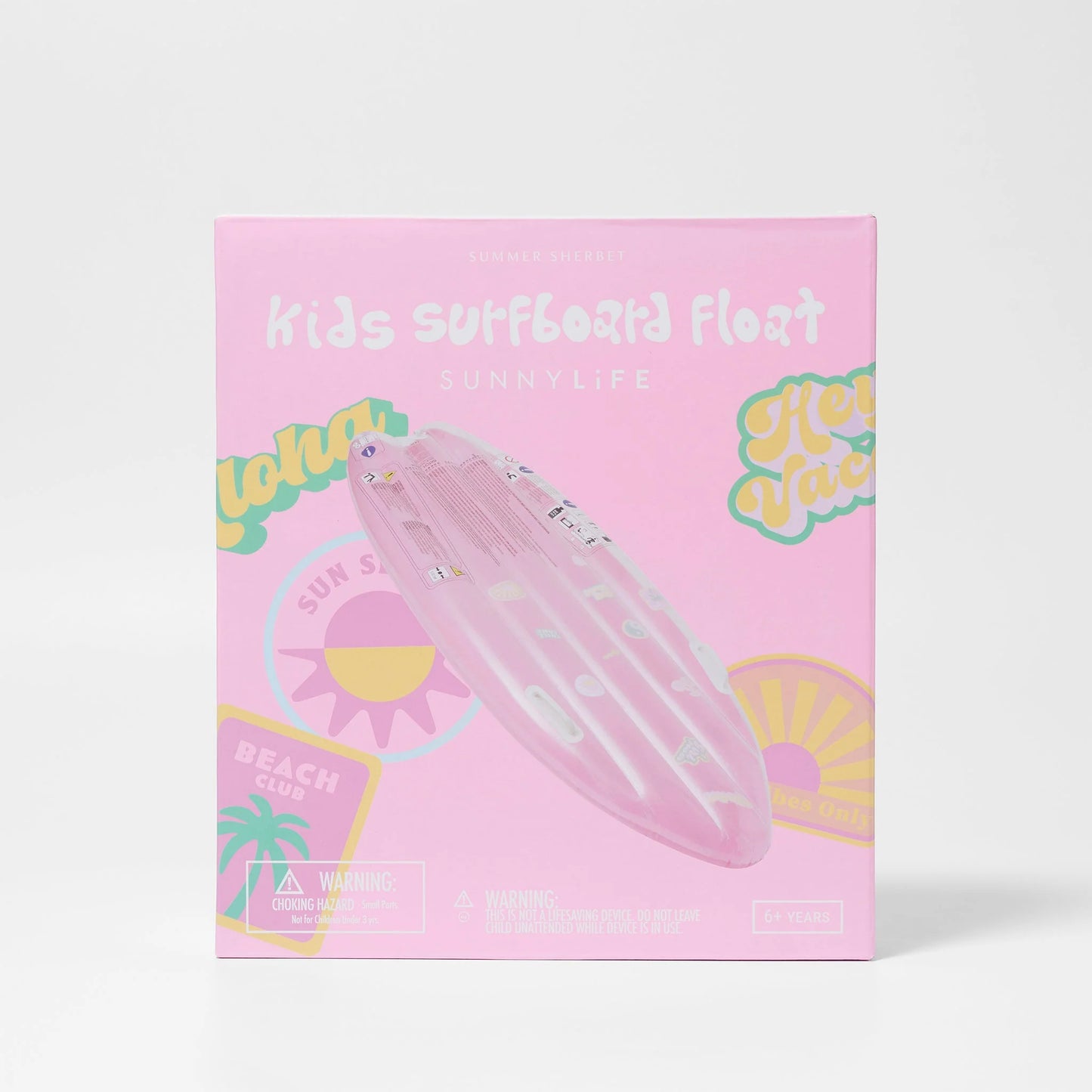 NEW! Bubblegum Pink Kids Surfboard Float