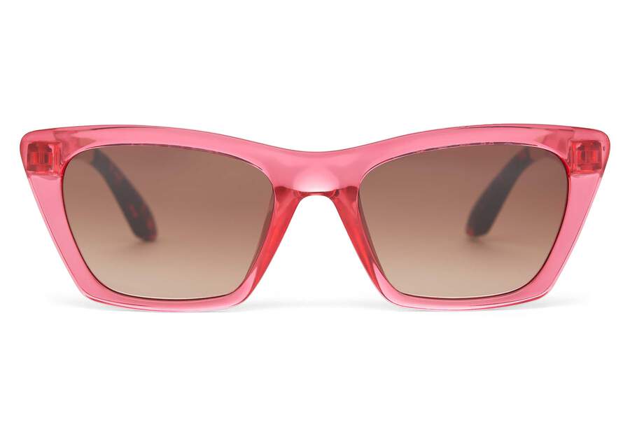 “Sahara” Blonde Tortoise Traveler Sunglasses by TOMS