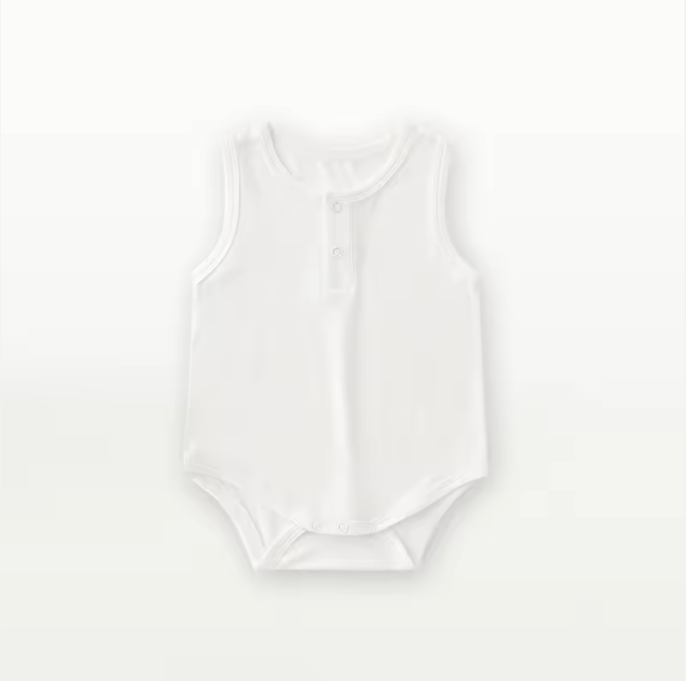 NEW! Bamboo Sleeveless Baby Tank Top Onesies