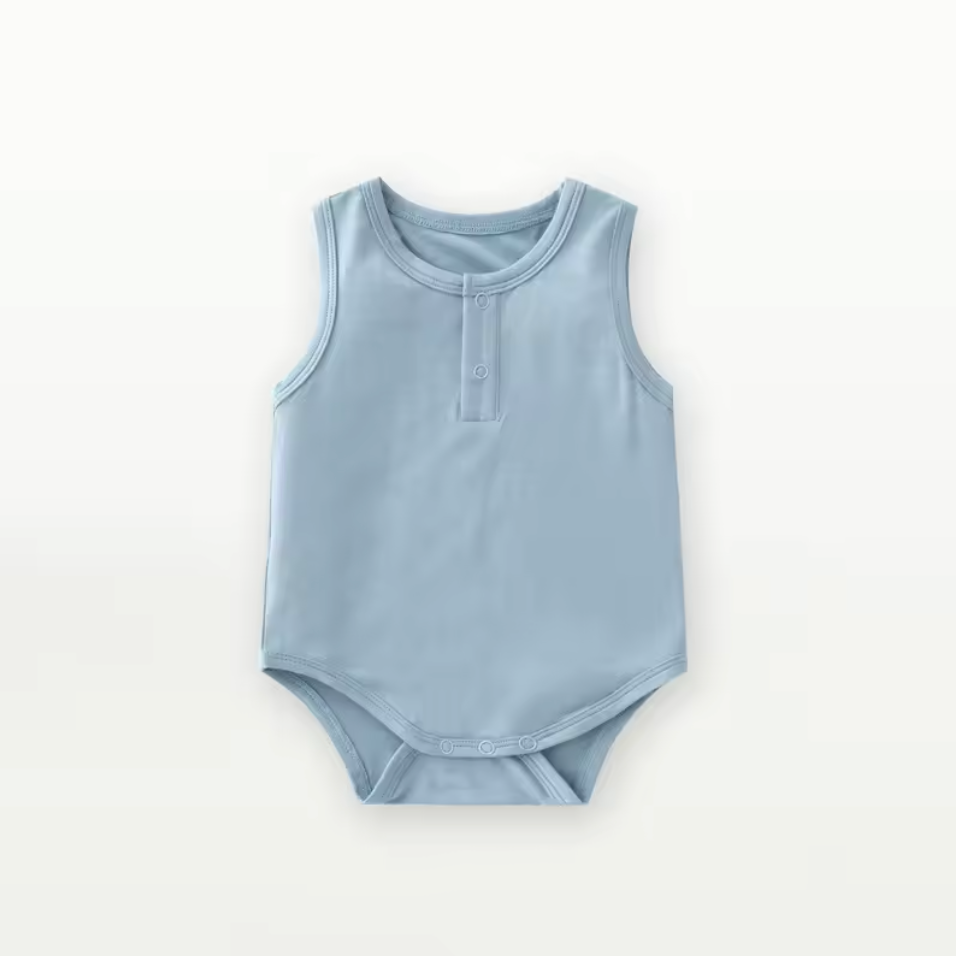 NEW! Bamboo Sleeveless Baby Tank Top Onesies