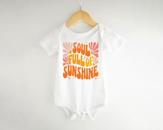 NEW! "Soul Full of Sunshine" Baby Onesies and Tees