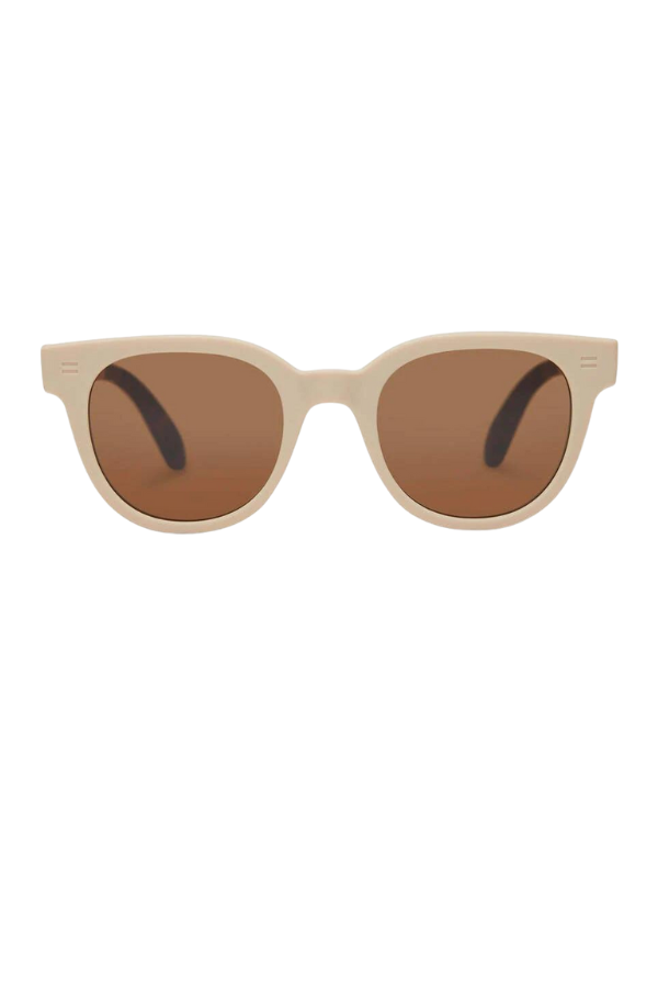 “Rhodes" Oatmilk Traveler Sunglasses by TOMS