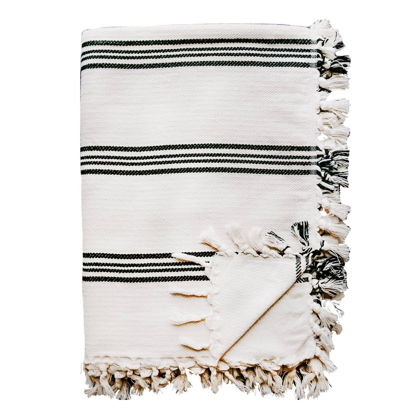 Henley Turkish Cotton Throw Blanket - Home Decor & Gifts