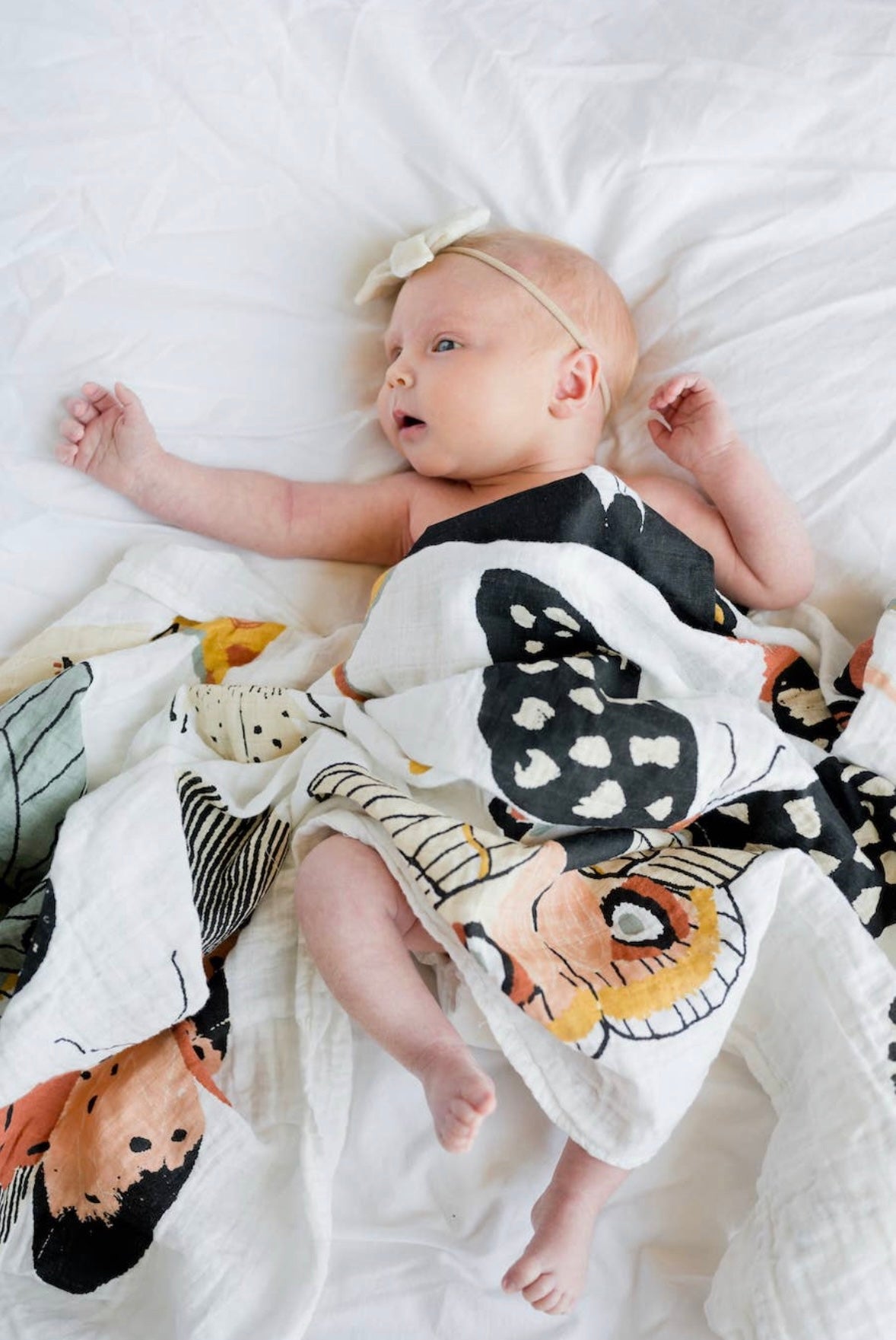 Clementine Kids “Butterfly Collector Swaddle”