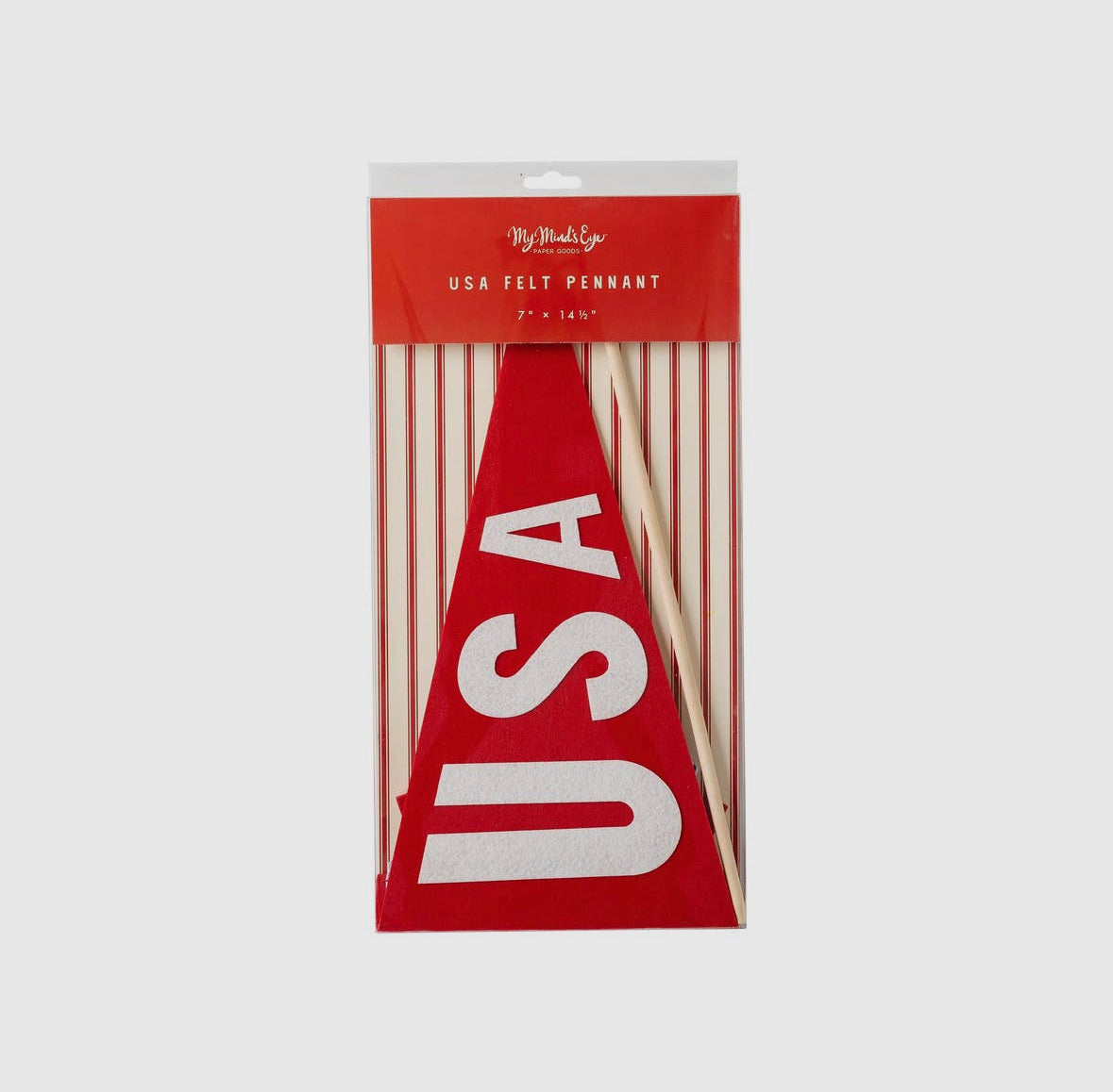 “USA” Felt Party Pennant