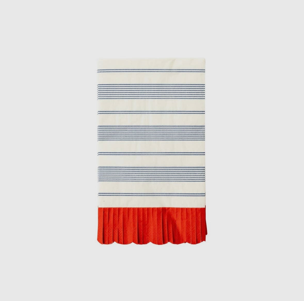 SALE! NOW 50% OFF! Striped Scallop Napkin