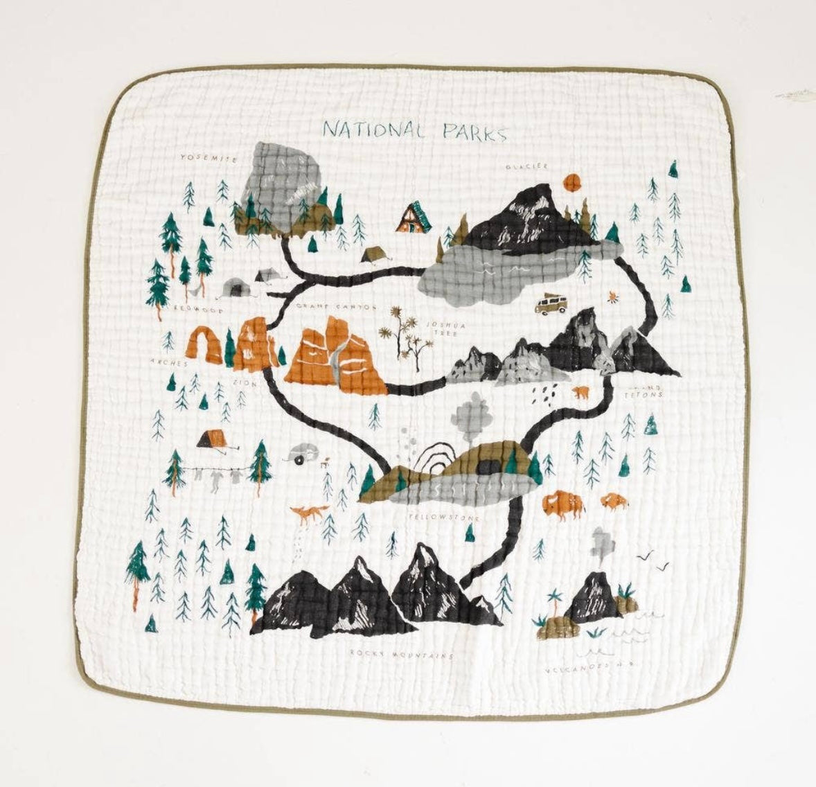 Clementine Kids “National Parks Quilt”