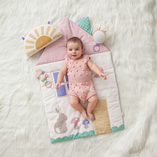 Bitzy Bespoke Ritzy Timmy Time Cottage Playmat