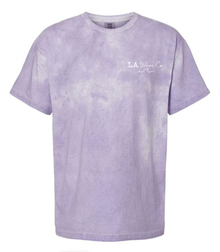 Lavender Ice L.A. Wave Co Logo Tee