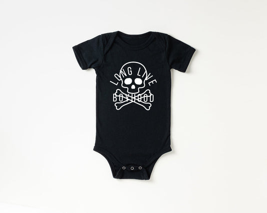 NEW! "Long Live Boyhood w/Skull and Crossbones" Little Babe Onesies and Tees