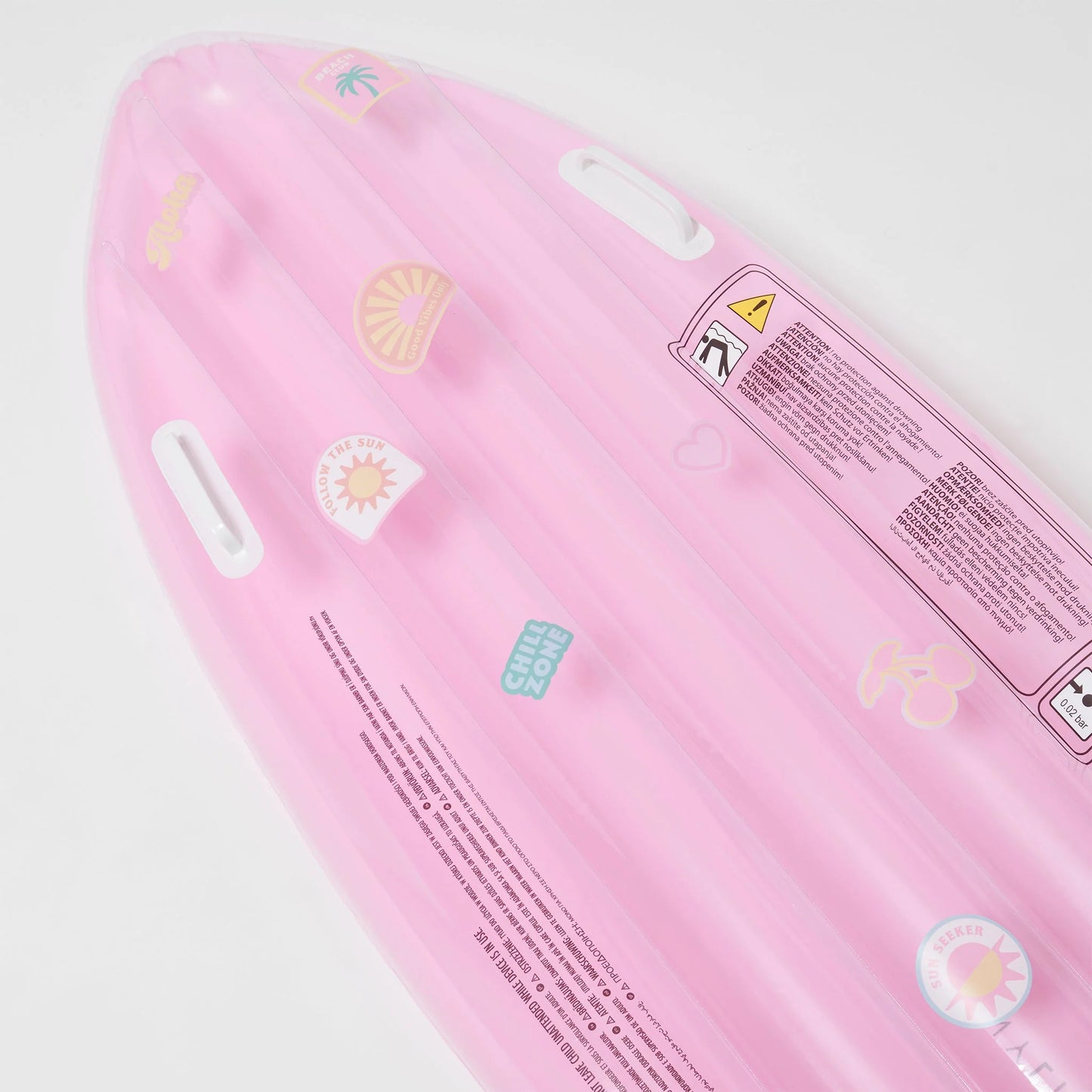 NEW! Bubblegum Pink Kids Surfboard Float