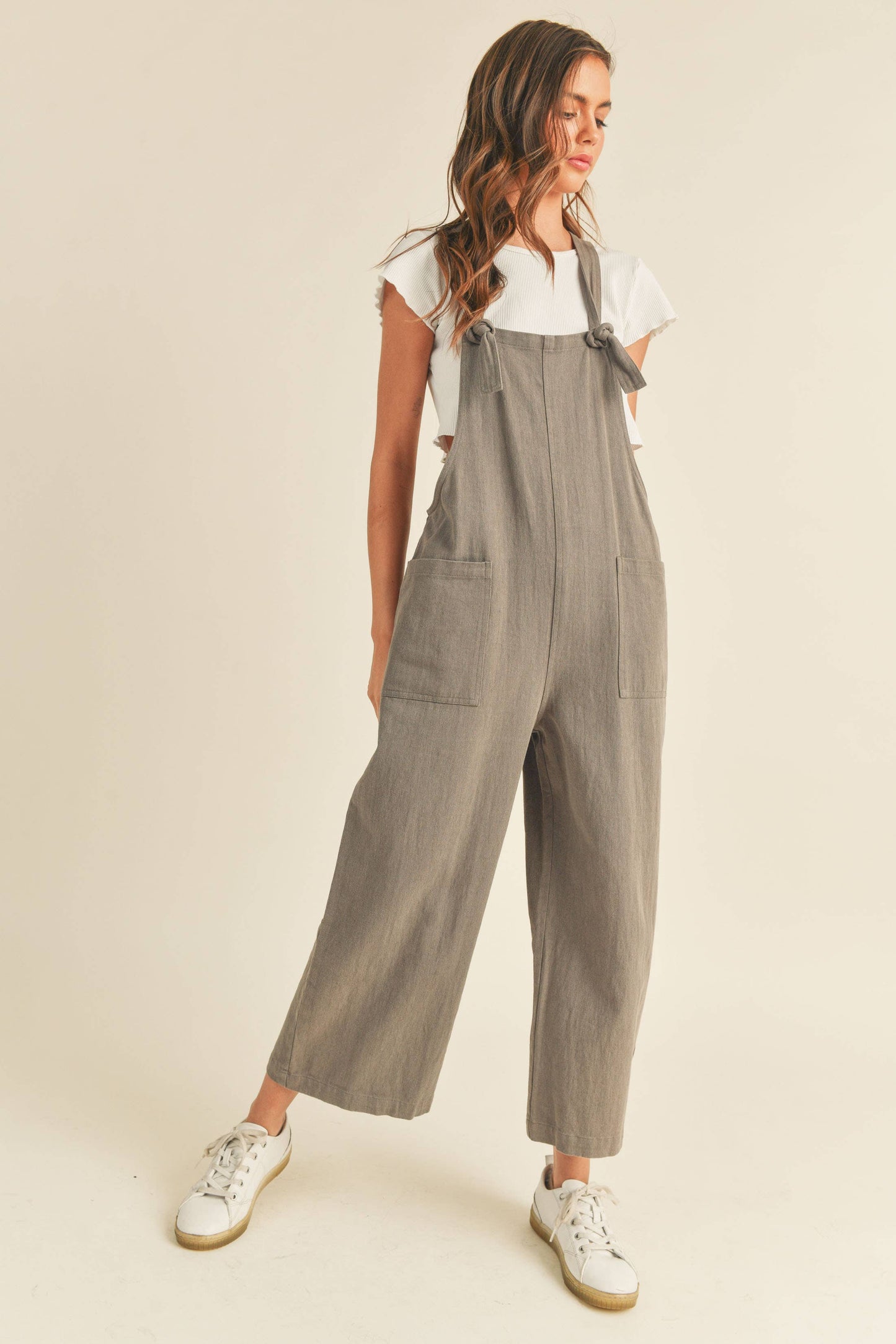 New! Washed Cotton Jumpsuit