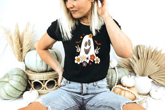 NEW! “Peace Out Ghost" Tee