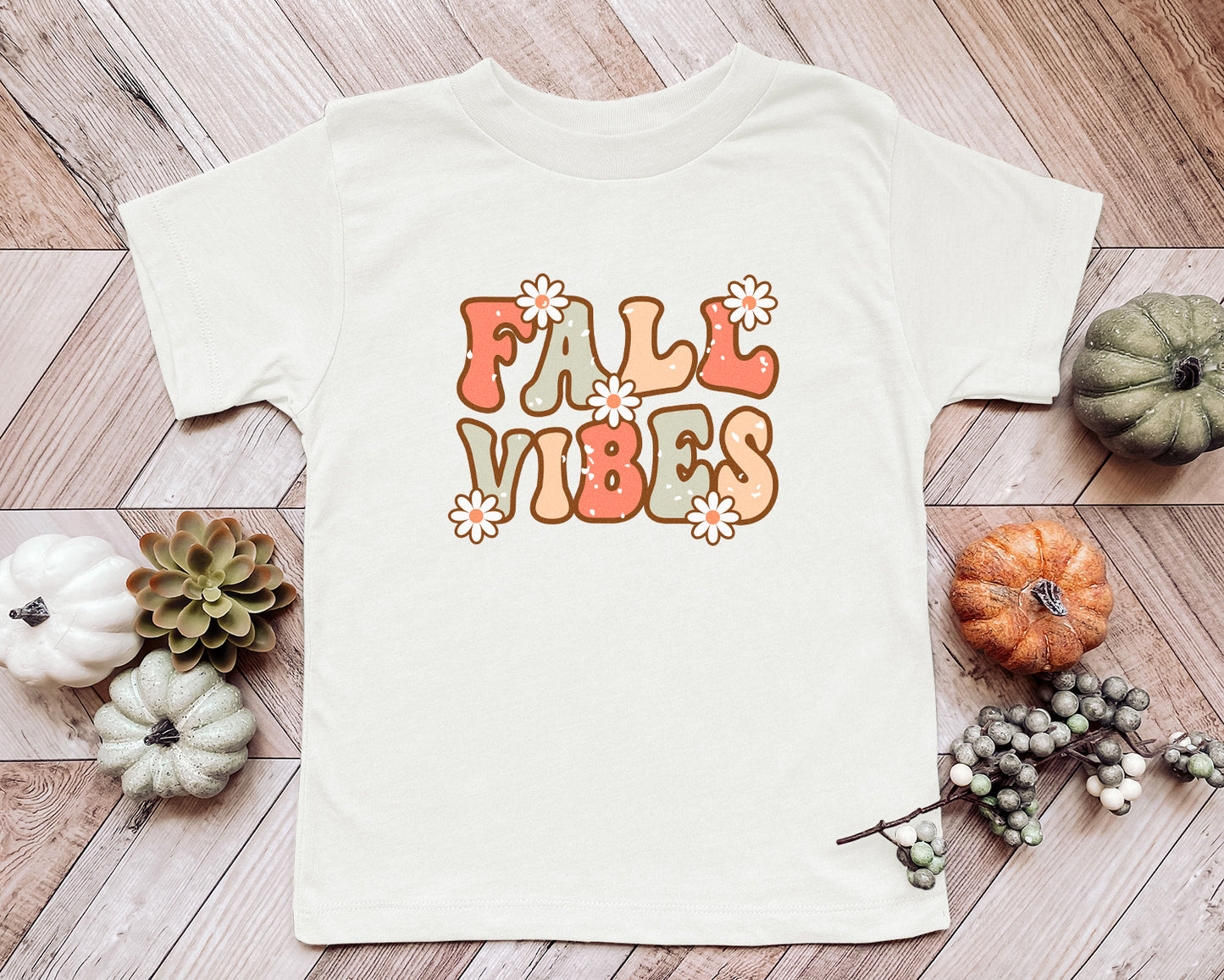 NEW! "Fall Vibes" Little Babe Tee