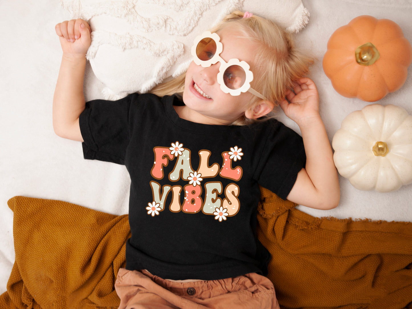 NEW! "Fall Vibes" Little Babe Tee