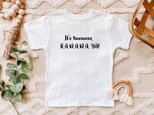 Olivia "It's Bananas" Little Babe Tee