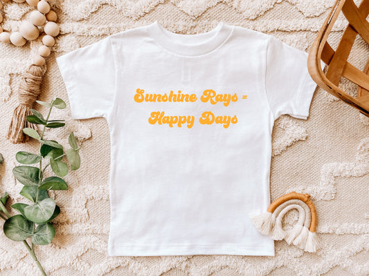 Emery "Sunshine Rays" Little Babe Tee