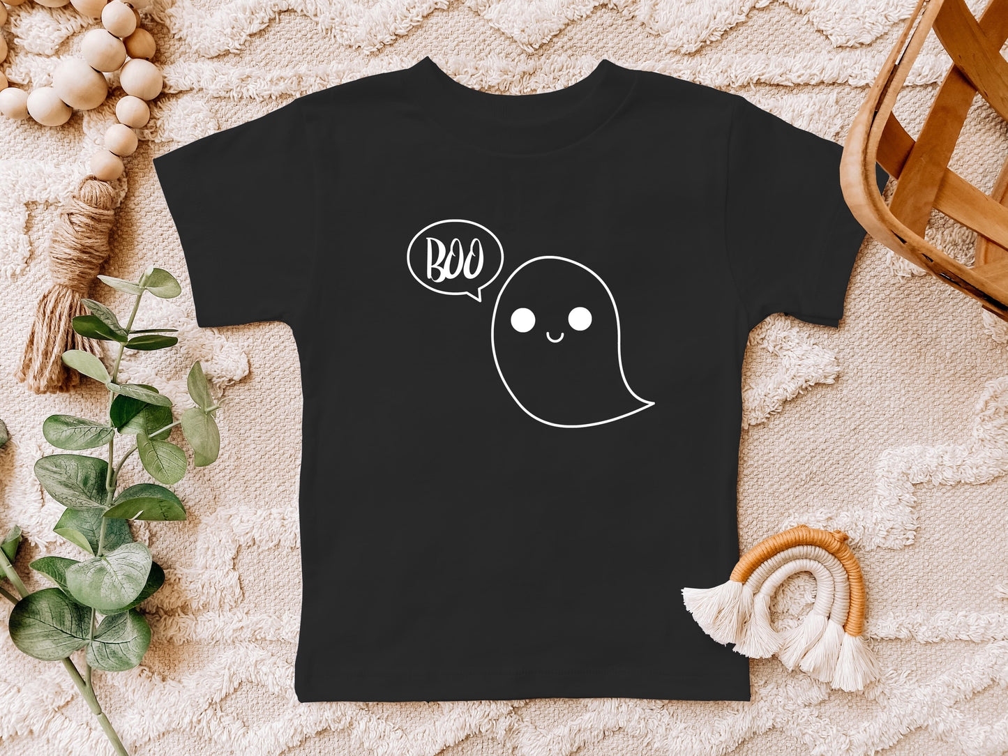 "BOO" Ghost Baby and Toddler Tees