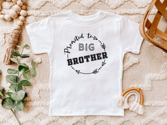 Elijah "Promoted to Big Brother" Little Babe Tee