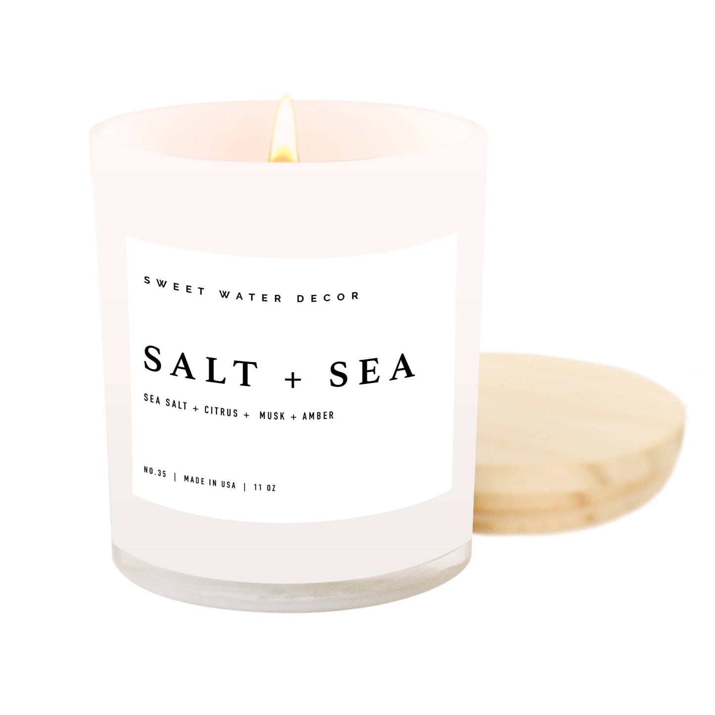 BEST SELLER* Salt and Sea 11 oz Soy Candle