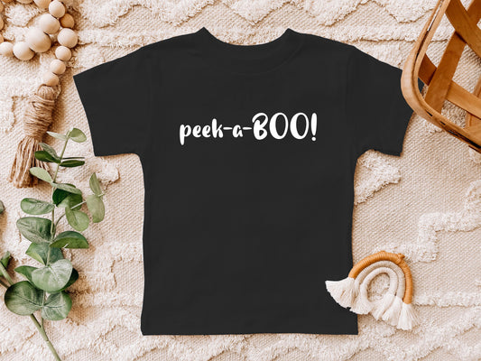 NEW! "peek-a-BOO" Little Babe Tee