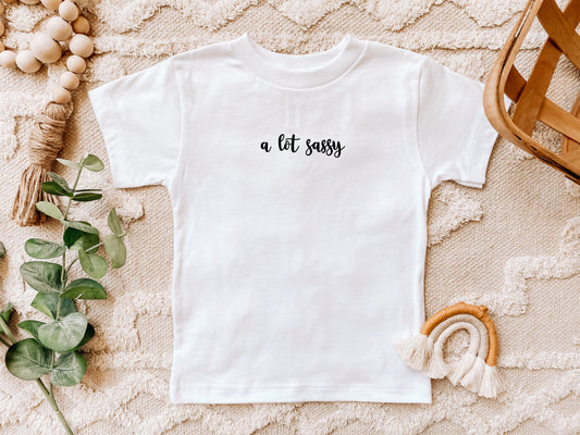 Kira "A Lot Sassy" Little Babe Tee