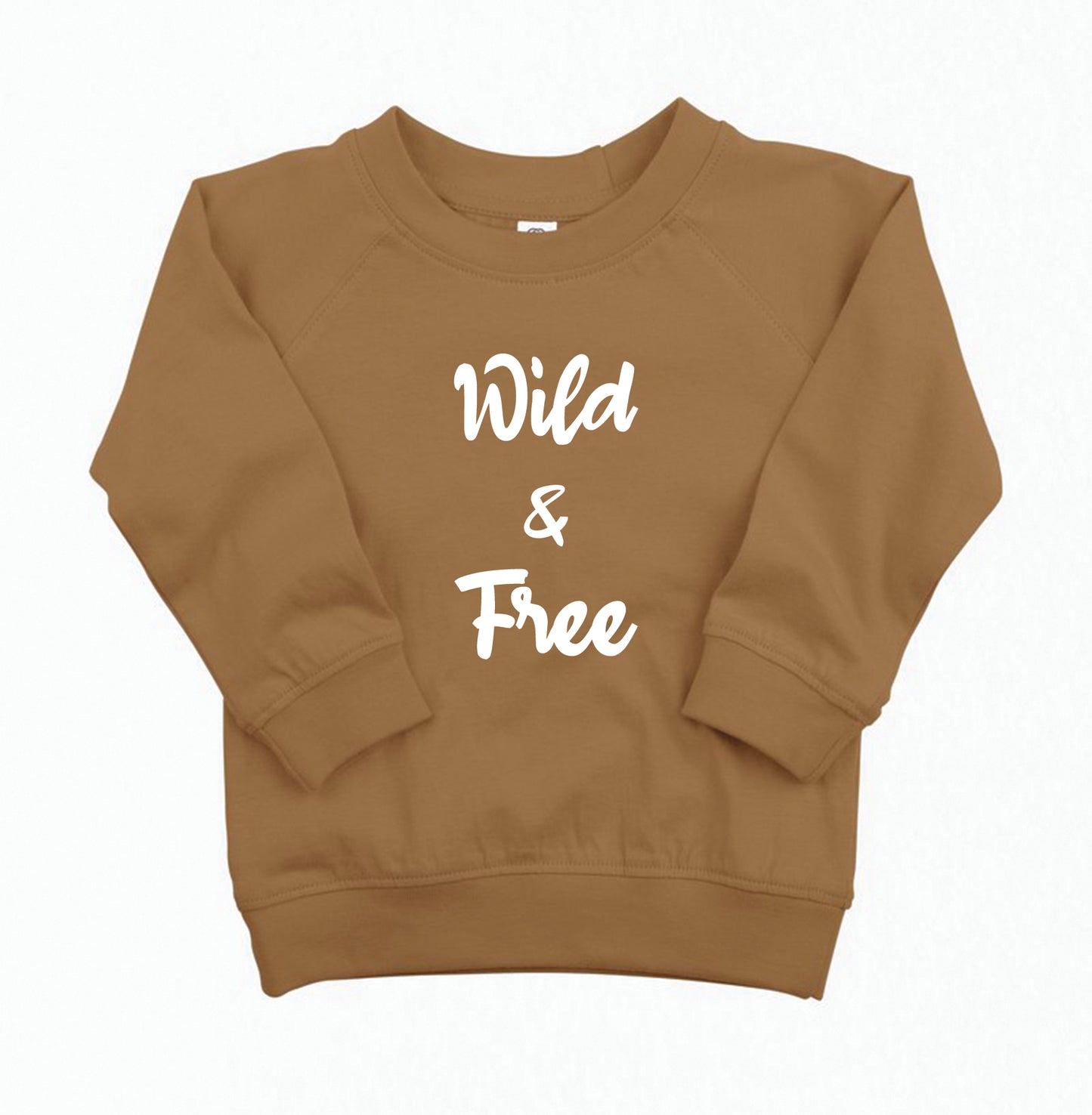 Morgan "Wild and Free" LS Little Babe Pullover